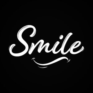 Smile Text PNG
