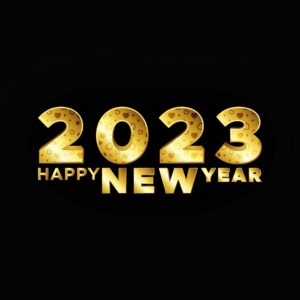 2023 Happy new year text png download