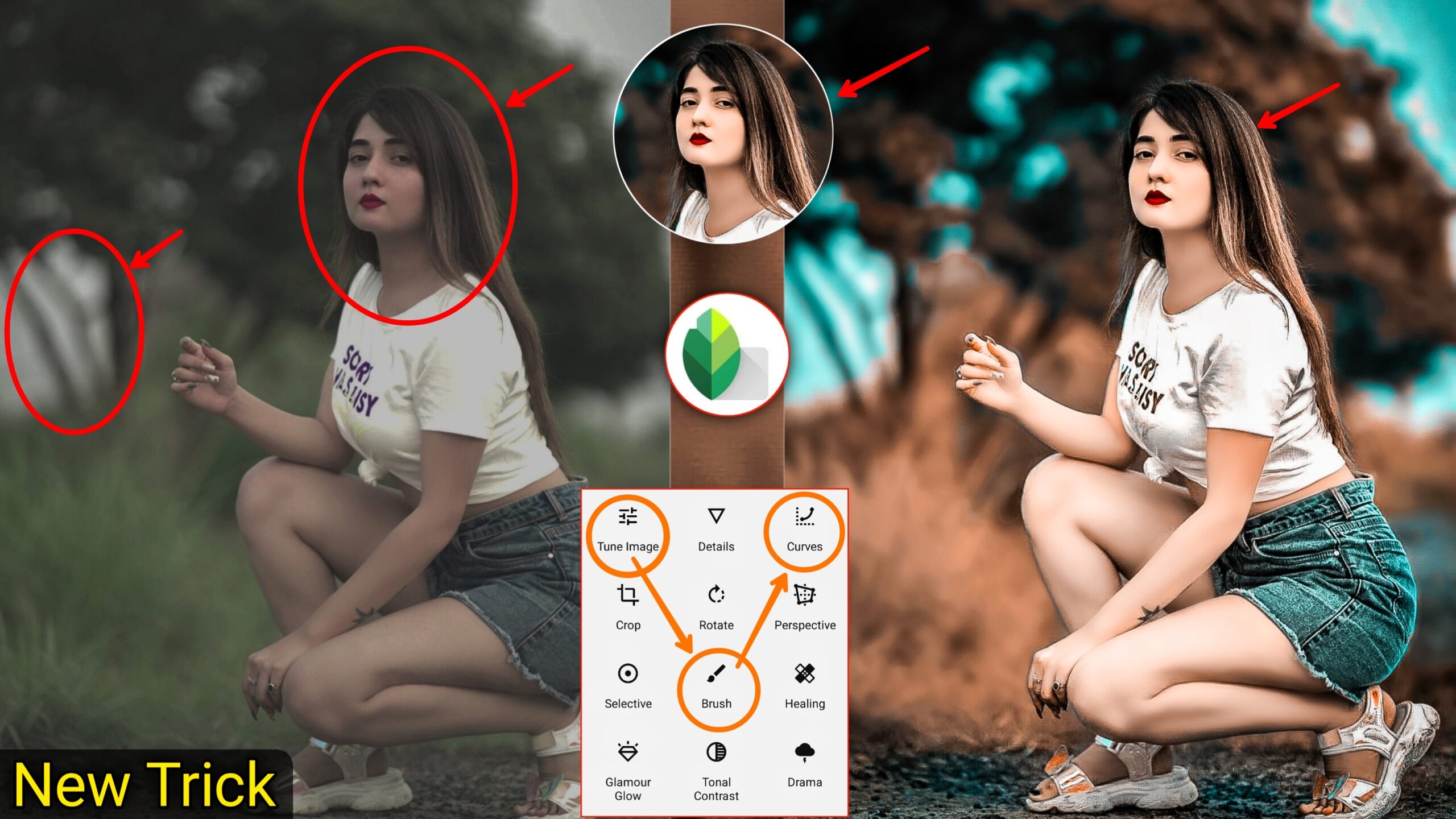 Snapseed Colour correction editing download dng file