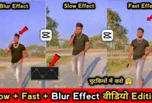 Slow & Fast Video Editing in Capcut Download All Material